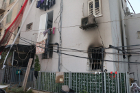 يافا: حريق داخل أحد البيوت في حي الجبلية